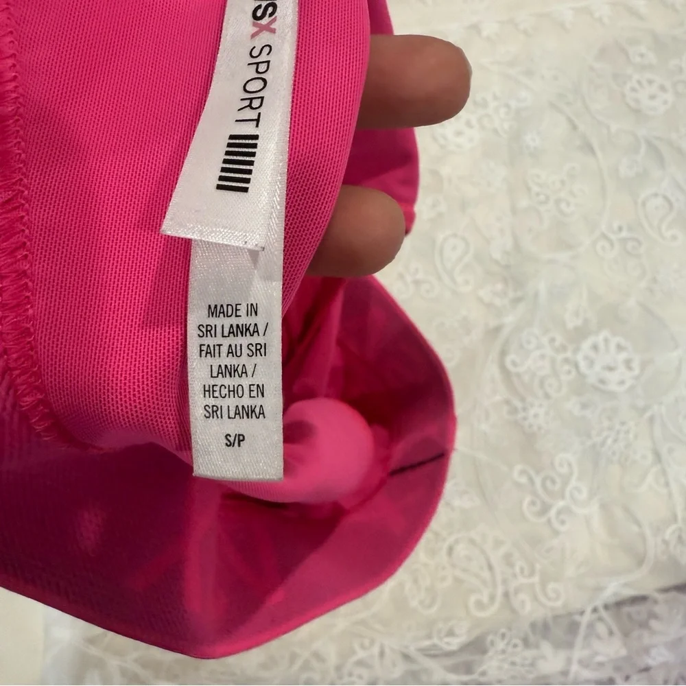 VSX Sports Victoria Secret Vibrant Pink Racerback Sports Bra - Picture 8 of 9